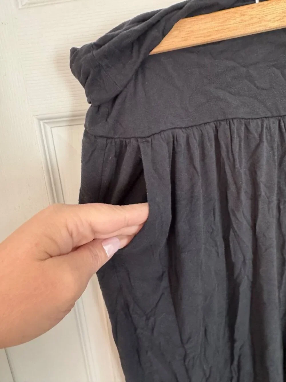 Athleta Black Studio Jogger Yoga Style Activewear Pants 446680 Large Comfort - Picture 5 of 11